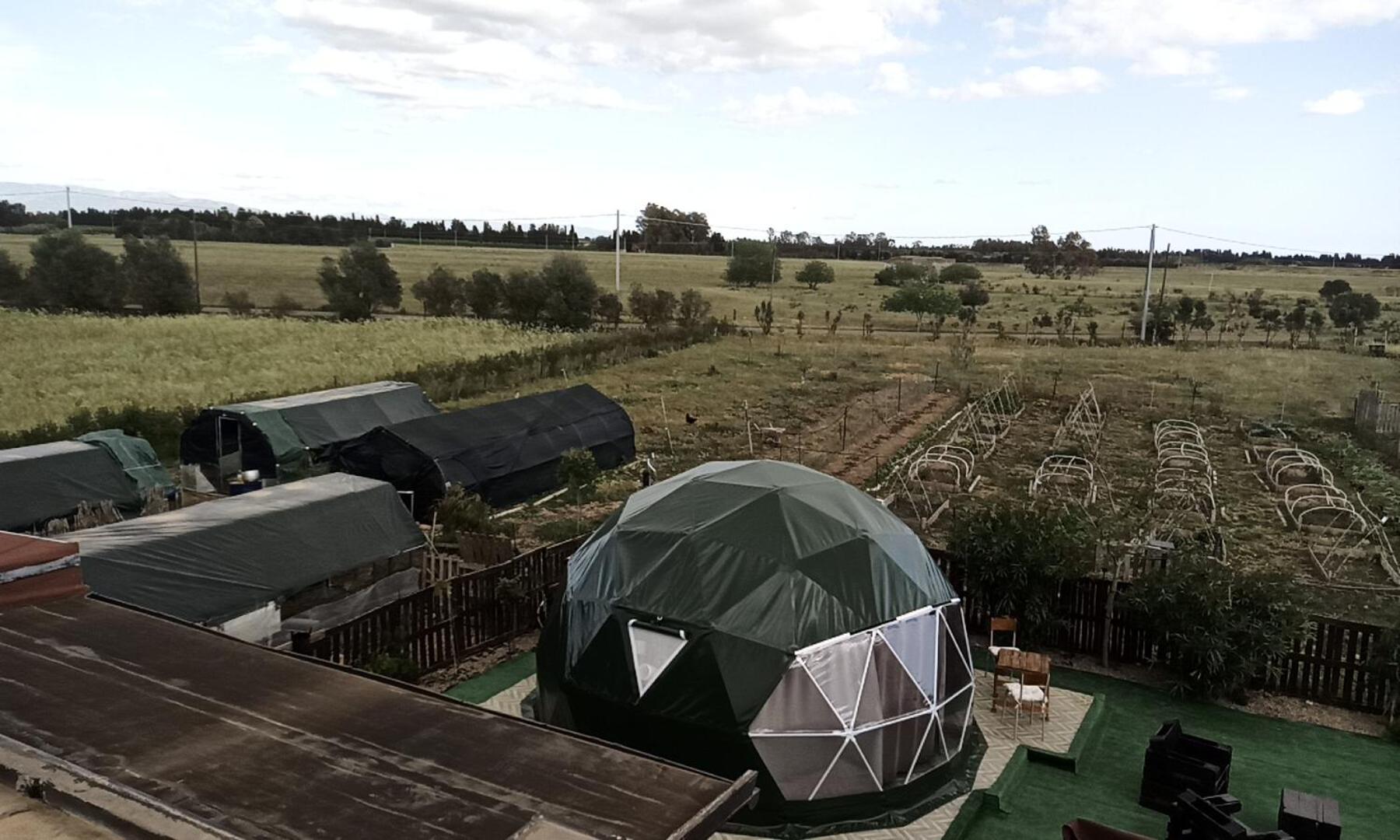 Podere Kiri Dome Experience Decimomannu Eksteriør billede